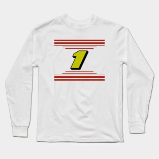 Sam Mayer #1 2024 NASCAR Design Long Sleeve T-Shirt